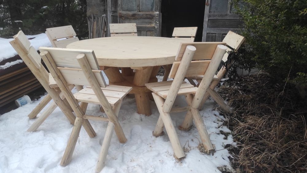 Masa lemn masiv rustica