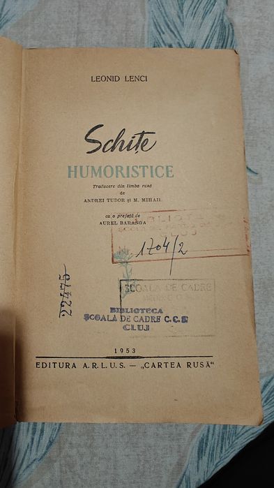 Carte Schițe Humoristice