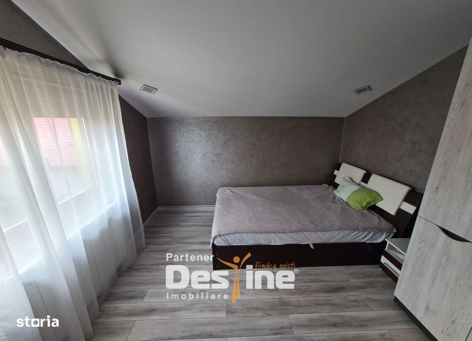 Casa individuala 96,50 mp utili, P+M - 175 mp teren - curte, utilitati