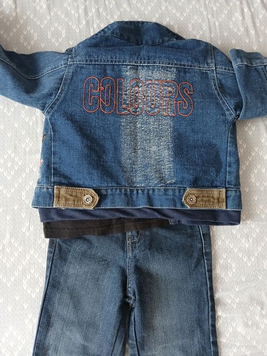 Детские джинсы и куртка