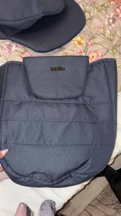 Коляска Kidilo 3в1, цвет синий