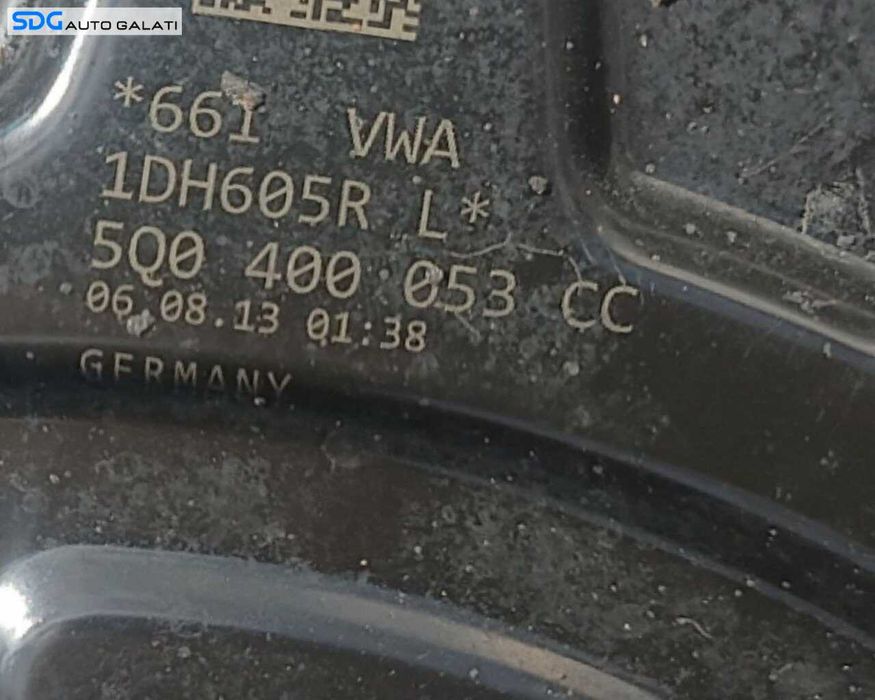 Fuzeta Jamba Ansamblu Suspensie cu Rulment Butuc Disc Frana Stanga Fata Volkswagen Golf 7 2013 - 2020 Cod 5Q0400053CC [LN0212]