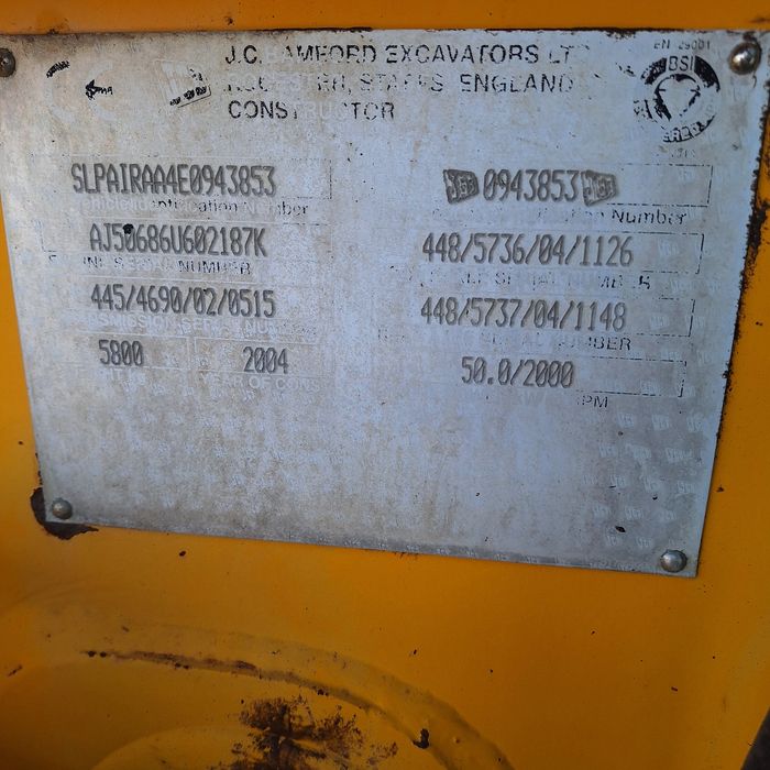 JCB 2CX Încărcător Buldoexcavator