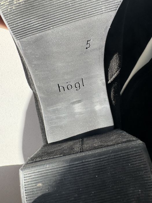 Ботфорты Hogl | Натуральная замша
