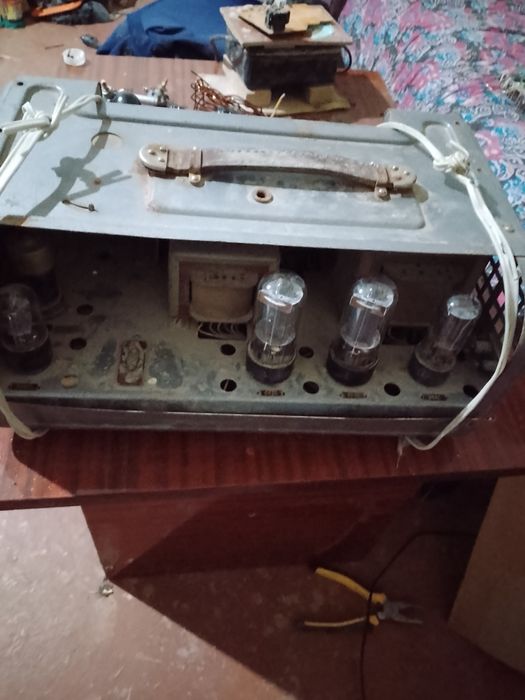 Ламповый усилитель войнний унч 5 ламповый