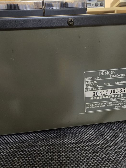 Минидисковая дека Denon dmd 1000