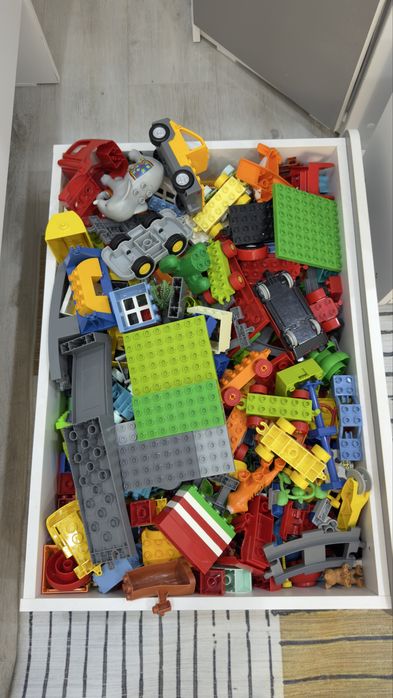 Lego duplo, весь ящик