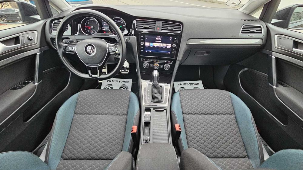 VW Golf 7.5 IQ Drive 1.6TDI 116cp 2019 DSG Distronic Line SIDE / TOP