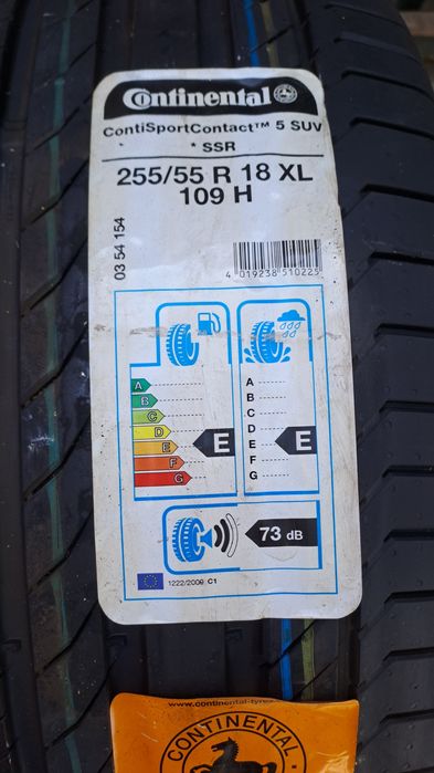 1бр. Нова 255/55/18 Continental Conti Sport Contact 5