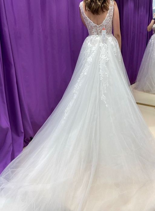 Свадебное платье из Турции, М-L