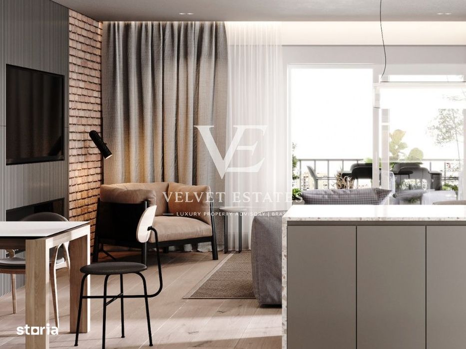 Penthouse 120 mp + 46 mp  terasa + 2 parcari + boxa + Lift direct in a