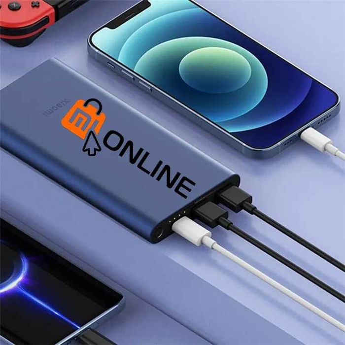 Внешний аккумулятор Xiaomi Mi Power Bank 3, 22,5W, 10000 мА, повербанк