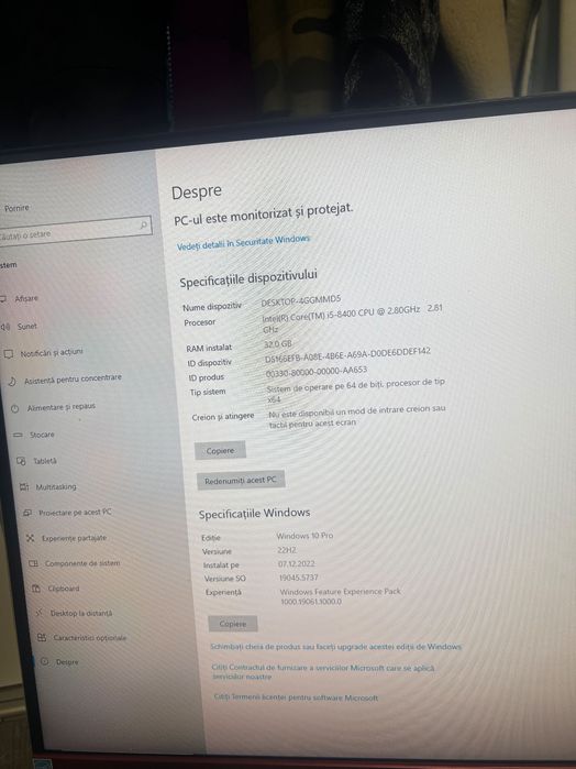 Gaming PC + 2 monitoare noi