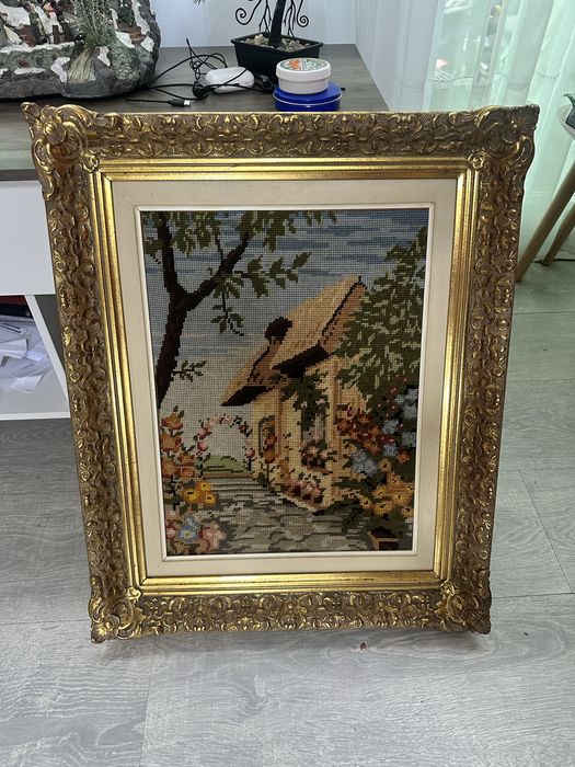Tablou Goblen Vintage lucrat manua
