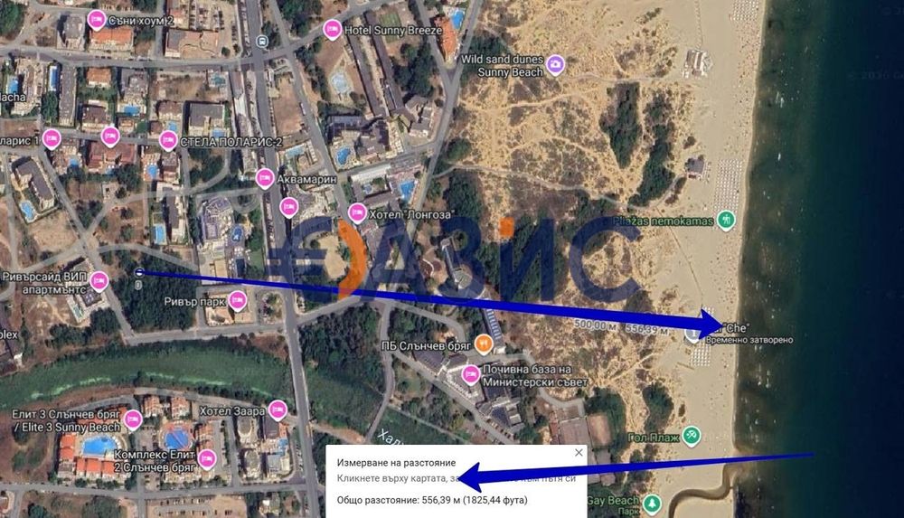 Продава се Двустаен апартамент в к.к. Слънчев бряг - 59 кв.м за 681 €/кв.м - Снимка #8