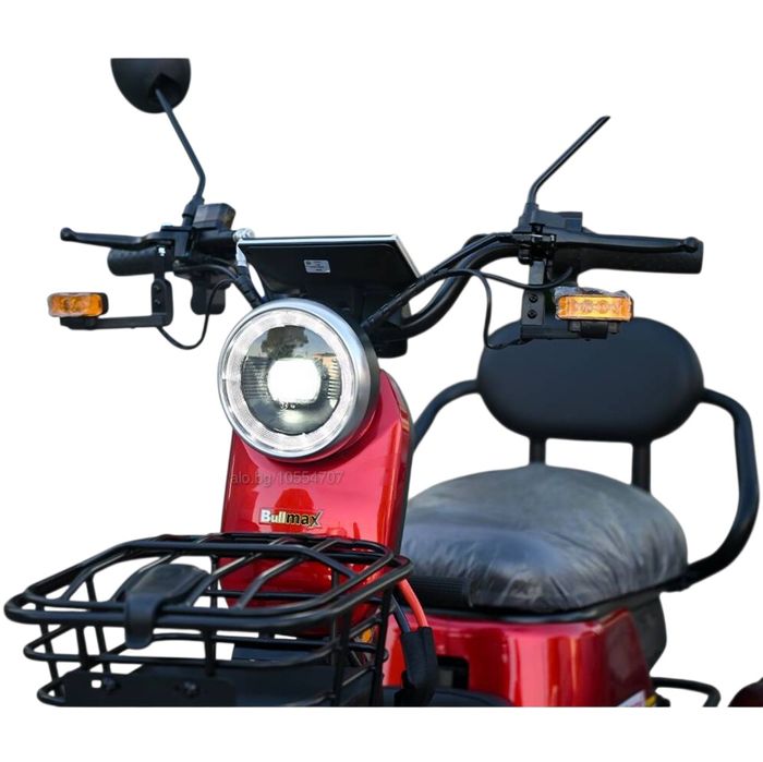 Електрическа триколка Grand Pudding 2000W, 60V, 20Ah, CE сертификат