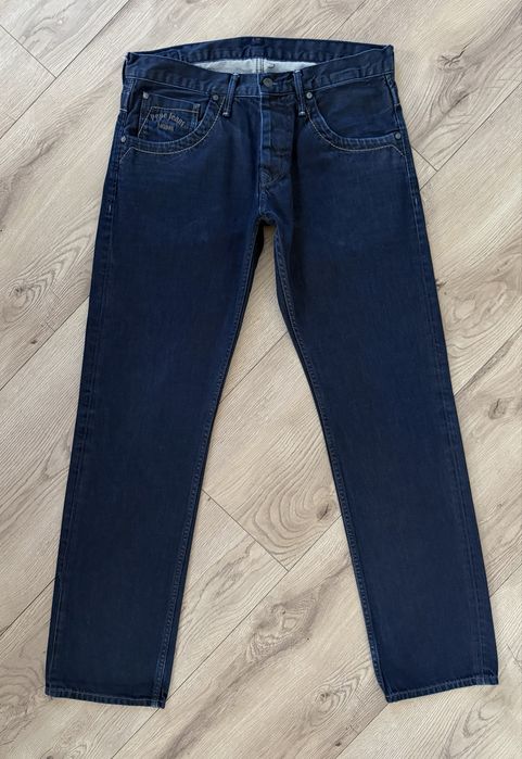 Blugi PEPE JEANS Albastru Inchis Barbati | Marime 34 x 34 (Talie 88 cm)