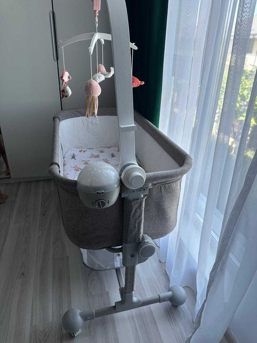 Vând Patut 2in1 co-sleeper Wunderkid - Sweet Dreams, Bej