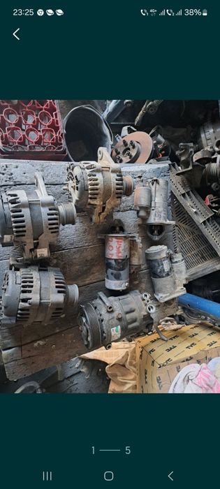 Compresor Ac alternatoare electromotoare  caseta directie electrica i