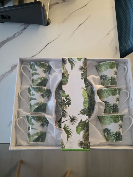 Порцеланов комплект чаши за чай/кафе