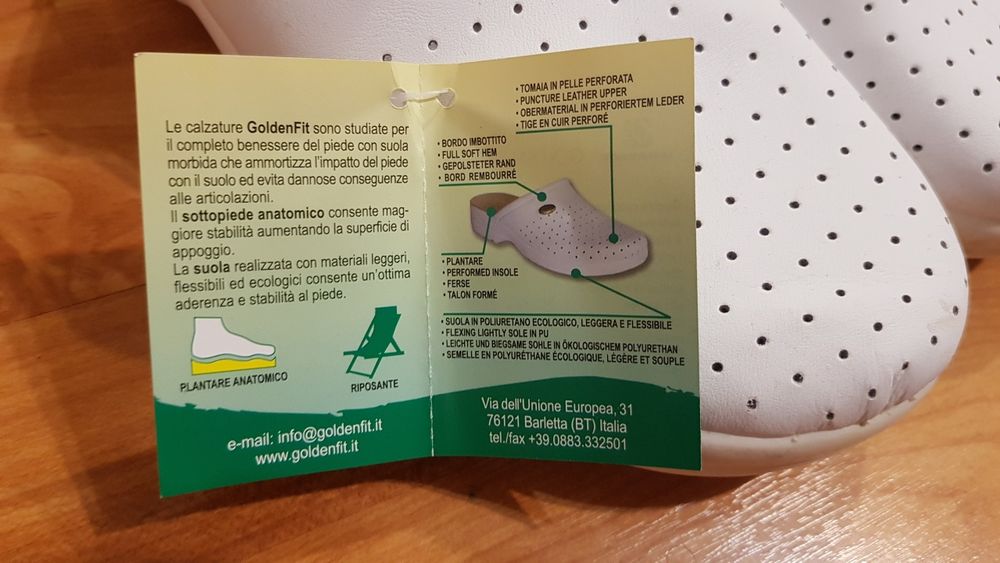 Saboti medicali noi import italy 42