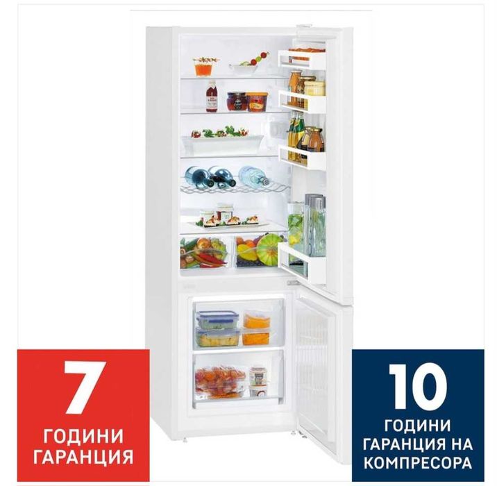 НОВ !!! Гаранция 7 години!Хладилник с фризер Liebherr !Намалена цена!