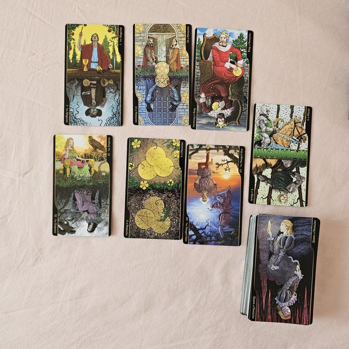 Pachet Tarot of Oppositions, nefolosit