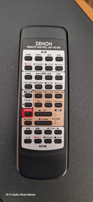 Linie Denon PMA-655R,Denon DCD-685,Denon TU-245 Cu Telecomanda CA NOU