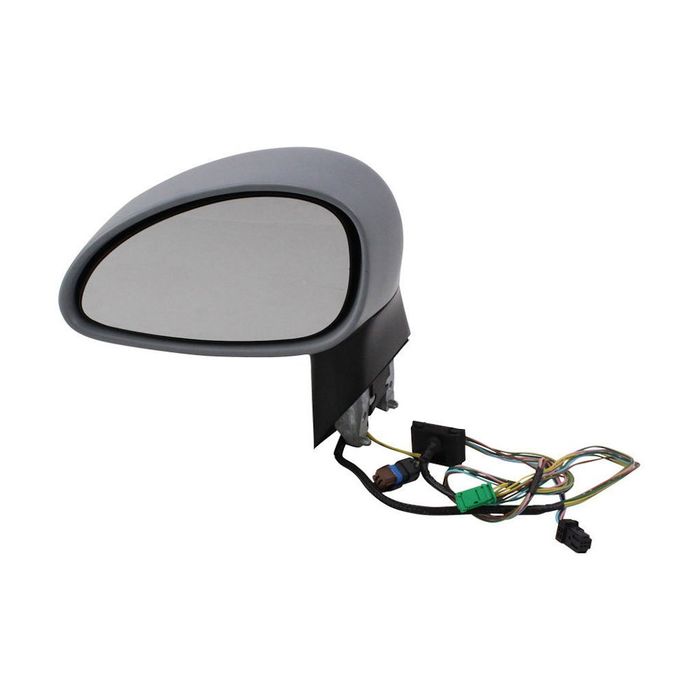 Oglinda exterioara Citroen C4 10.2004-12.2010 partea stanga Best Auto Vest crom asferica carcasa prevopsita grunduita reglare electrica cu incalzire