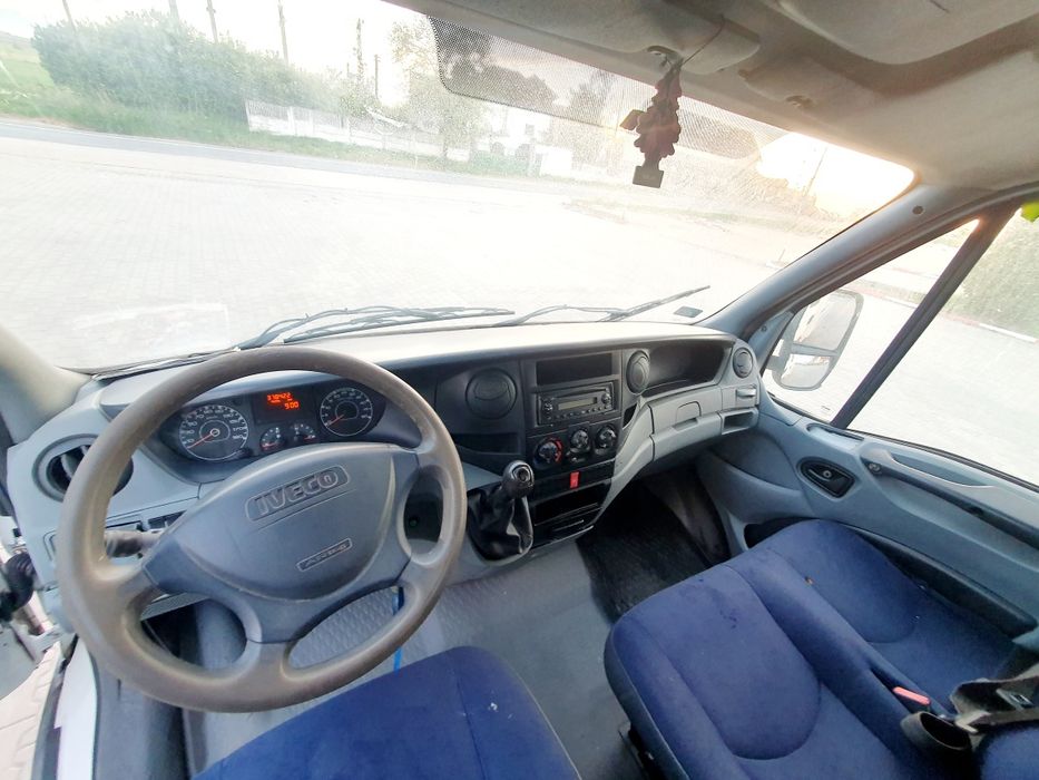Iveco daily 35c12 [35c15 35c18 sprinter ] cabină dublă 7 locuri bena 3.40