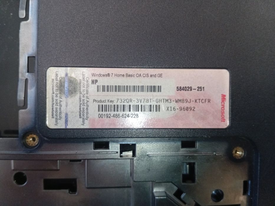 Запчасти ноутбука Pavilion g6