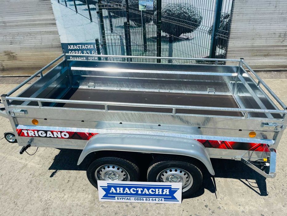 НОВО Туристическо, 2осо самосвално ремарке TRIGANO 2C250