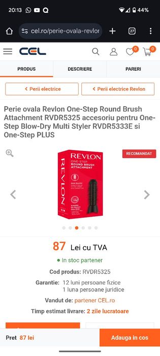 Vand atasament perie revlon onestep