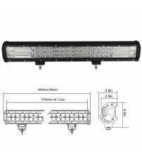 Led bar 288w POLICE, Lumina 7D