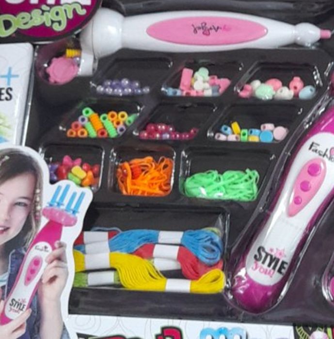 Стилен комплект за плитки и гривни от мъниста