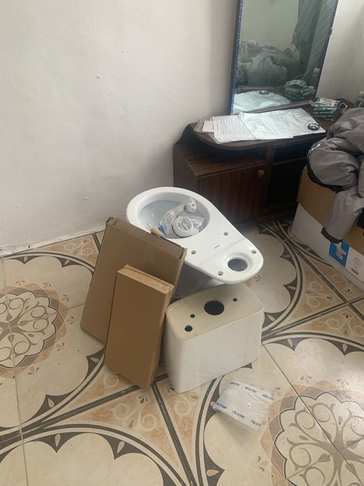 Vand wc baie nou nout