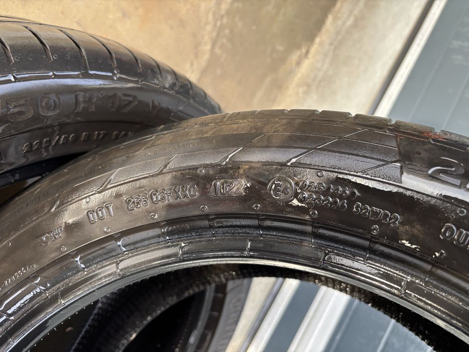 Set 2 anvelope vara 225 50 r17 continental