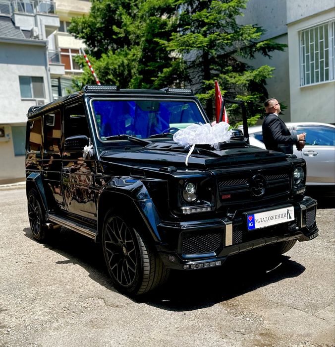Mercedes-benz G-class Brabus под наем за Сватба ,Бал ,Трансфер и други