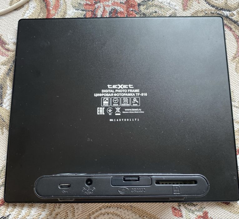 Цифровая фоторамка teXet TF-816