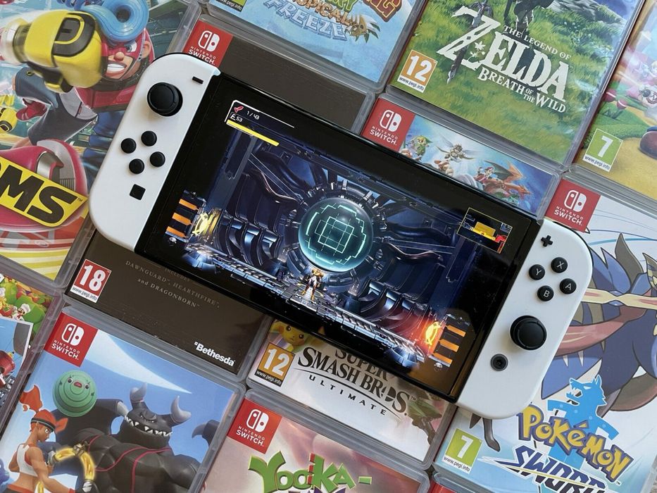 Прошитый Nintendo Switch Oled