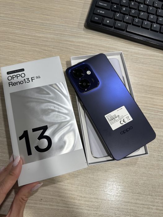 Oppo Reno 13F, 8GB RAM, 256GB, 5G, Luminous Blue, NOU/Neactivat!!!