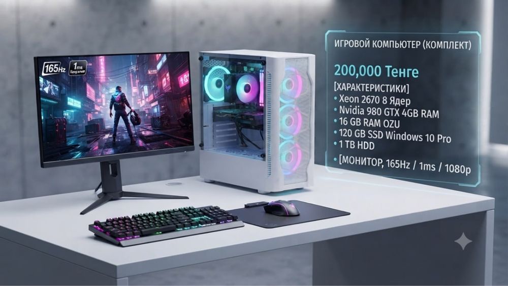 Продам игровой комплект