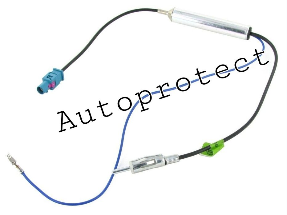 Adaptor antena de la mufa Fakra la aparate cu mufa antena Europa