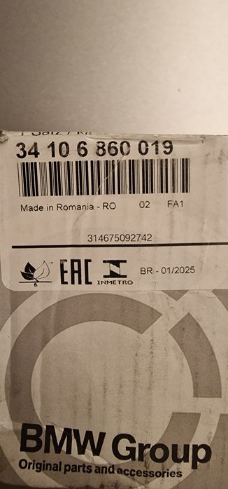 Placute de frana fata bmw f45 f46 f40 f48 f44 x1 x2 mini cooper