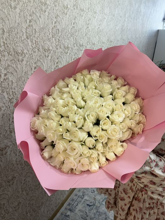Цветы большой букет свежое