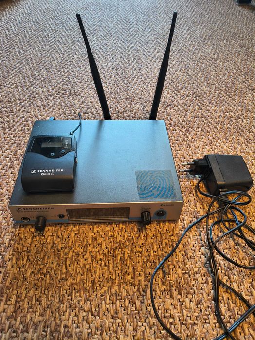 Sennheiser ew 500 g3 - receiver + instrument transmitter + alimentator