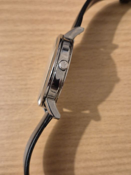 Ceas Daniel Klein quartz 44 mm, curea piele, baterie nouă