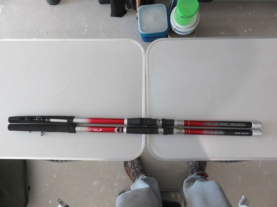 Въдици – телескопи с водачи Abu Garcia, Trabucco и Filstar