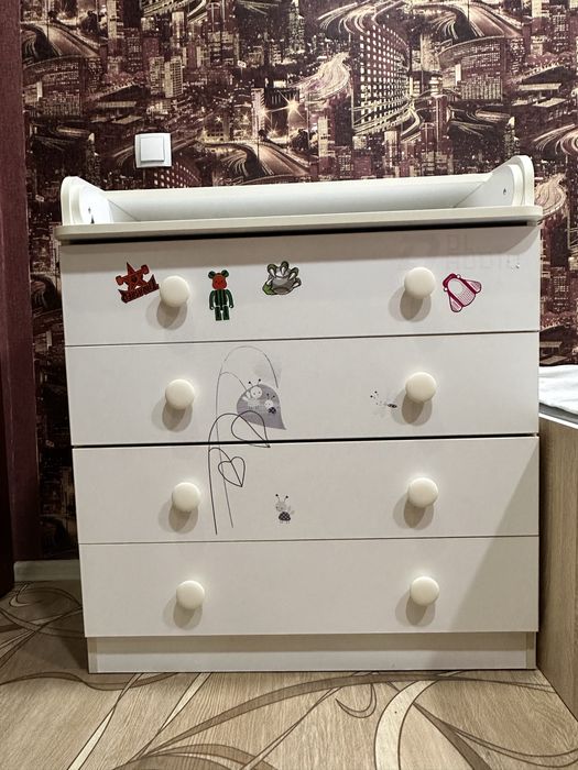 Детский стол для пеленания - комод