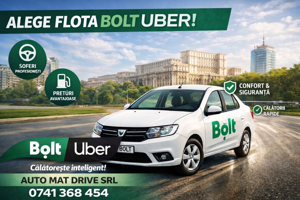 Flota UBER BOLT Autorizata ARR